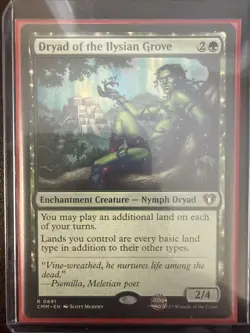 Dryad of the Ilysian Grove Commander Masters #0891 MTG Magic the Gathering - Image 1
