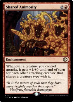 Shared Animosity R Commander: The Lost Caverns of Ixalan 231 NM - Image 1