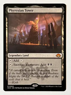 Phyrexian Tower Modern Horizons 3 Non-Foil MTG NM - Image 1