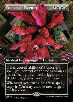 MTG Echoes of Eternity - Foil - Borderless, NM-Mint, English Modern Horizons 3 - Image 1
