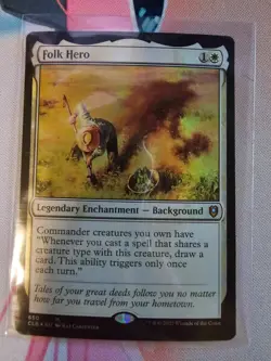 Folk Hero - Commander Legends: Battle for Baldur's Gate (CLB) FOIL - Image 1