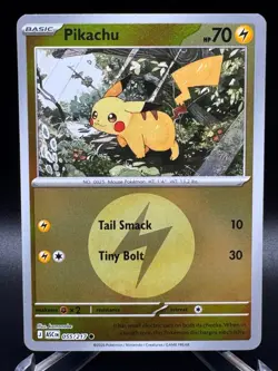 Pikachu 055/217 Energy Symbol Electric Reverse Holo Pokemon Ascended Heroes NM - Image 1