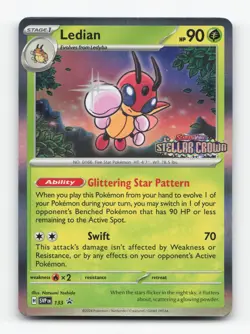 Pokemon TCG - Ledian 133 Near Mint Holo Promo Scarlet & Violet Promo - Image 1