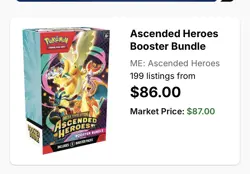 Pokemon TCG Mega Evolution Ascended Heroes ETB + Booster Bundle SEALED - Image 4