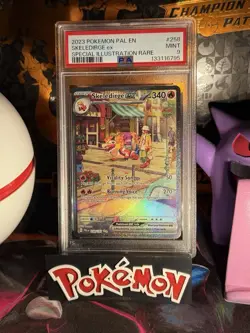 PSA 9 - Skeledirge SIR 258 - English Pokemon Paldea Evolved Special Illustration - Image 1