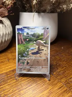 Paldean Wooper - 102/094 - Illustration Rare Pokemon Phantasmal Flames - Image 1