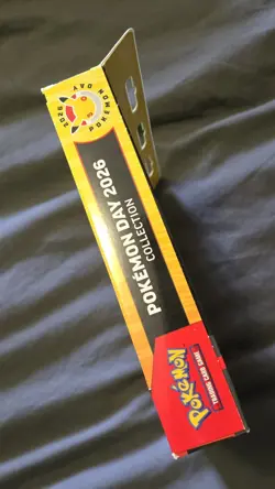 Pokemon TCG Pokemon Day 2026 Collection Box Pikachu Promo Coin 3 Boosters - Image 5