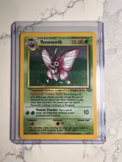 Pokemon TCG - Venomoth - Jungle 13/64 Holo - Image 1