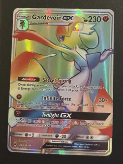 Gardevoir GX 140/147 Full Art Burning Shadows Sun & Moon Pokemon TCG Modera Play - Image 1