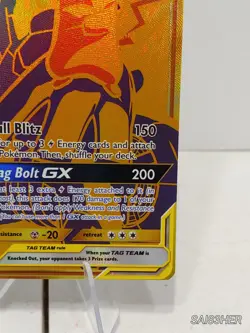 Pokemon Pikachu & Zekrom GX Tag Team SM248 Promo card - Image 5