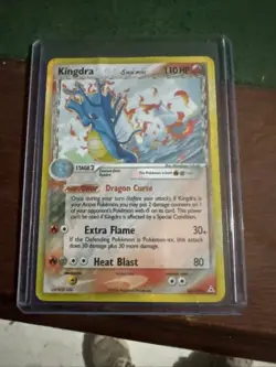 Kingdra Delta Species Holo Pokemon TCG 10/110 Holon Phantoms LP LIGHT PLAY - Image 1