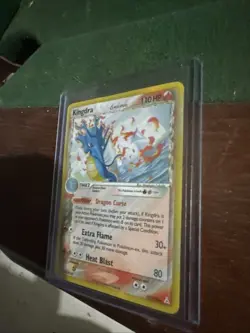 Kingdra Delta Species Holo Pokemon TCG 10/110 Holon Phantoms LP LIGHT PLAY - Image 2