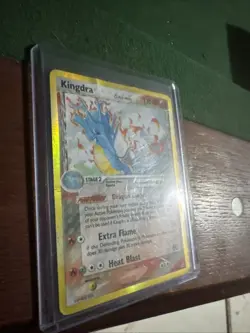 Kingdra Delta Species Holo Pokemon TCG 10/110 Holon Phantoms LP LIGHT PLAY - Image 3