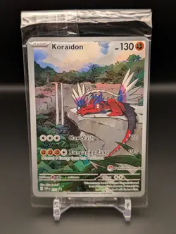 Koraidon 014 Pokemon Center Exclusive Stamped - SVP - Sealed - Image 1