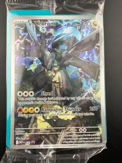 Pokemon TCG N's Zekrom 031 Ascended Heroes ETB Sealed Black Star Promo NM - Image 1