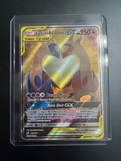 Pokemon Latias & Latios GX 170/181 Team Up Alternate Art Full Art Ultra Rare - Image 1