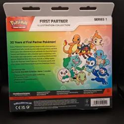 Pokemon TCG: First Partner Illustration Collection Series 1 Factory Sealed Box - Image 2