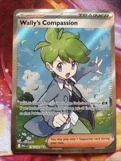 Pokemon TCG Wally's Compassion 176/132 Ultra Rare Mega Evolution - Image 1