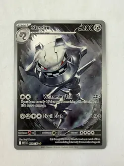 Steelix 150/132 Illustration Rare Mega Evolution Pokemon Near Mint - Image 1