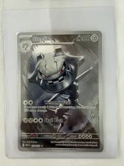 Steelix 150/132 Illustration Rare Mega Evolution Pokemon Near Mint - Image 2