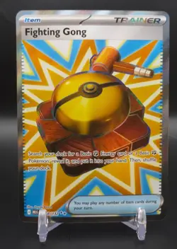 Pokemon - Fighting Gong 168/132 - Mega Evolution Ultra Rare Trainer - Image 1