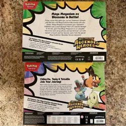 Pokemon TCG Ascended Heroes Mega Meganium ex Box & Deluxe Pin Collection Sealed - Image 2