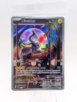 Pokemon TCG Scarlet & Violet Miraidon 013 Pokemon Center Stamped Promo - NM - Image 1