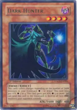 Dark Hunter - TDGS-EN033 - Ultra Rare - Unlimited Edition - Lightly Played - Image 1