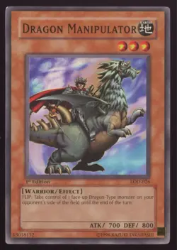 Yu-Gi-Oh! Dragon Manipulator #LOD-026 1st Edition - Image 1