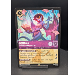 Gargoyles Disney Lorcana Demona Scourge Wyvern Clan 55/204 Super Rare - Image 1