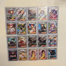 Pokemon Full Art Trainer Card Lot - ALL NM+ - Image 1