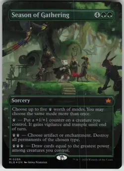 MTG TCG Season of Gathering (Borderless) M Bloomburrow 286 - Image 1