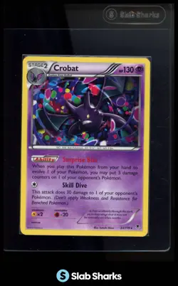 2014 POKEMON XY PHANTOM FORCES #33/119 CROBAT PROMOS - Image 1