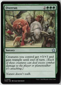 Overrun (230) - Normal - Foundations (FDN) - NM - Image 1