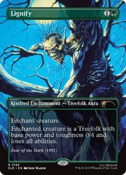 Lignify (2192) - Near Mint MTG Secret Lair - Image 1