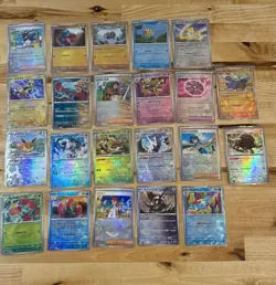 Pokemon Terastal Festival Sv8a Pokeball Reverse Holo Lot - Image 1