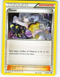 Karen - #XY177 Black Star Promo - Pokemon TCG - 2016 - Image 1