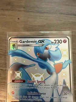 Pokemon Gardevoir GX SV75/SV94 Shiny Holo Rare Hidden Fates Shiny Vault pokemon - Image 2