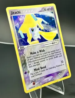 Pokemon Jirachi 8/101 EX Hidden Legends Holo Rare 70 HP 2004 Card - Image 2