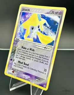 Pokemon Jirachi 8/101 EX Hidden Legends Holo Rare 70 HP 2004 Card - Image 3