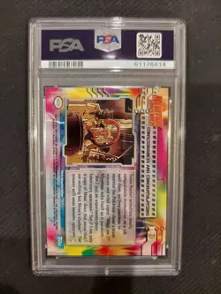 PSA 8 Consciousness and Congratulations Foil Topps Pokemon - Image 3