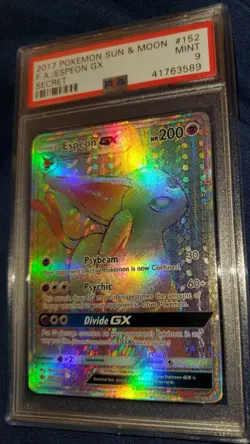 2017 Espeon GX - PSA 9 Pokemon - Sun & Moon F.A. 152/149 - Image 2