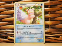 Pokemon SLOWBRO 38/90 | LP Light Play | HS Undaunted | 2010 - Image 1