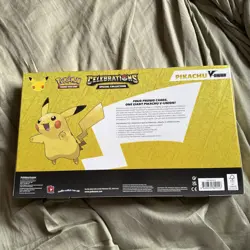 Pokemon TCG Pikachu V Union Celebrations Special Collection Box Factory Sealed 820650809156 - Image 2