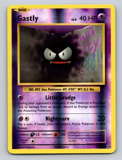 Gastly 47/108 Common XY Evolutions Pokemon Reverse Holo NM - Image 1