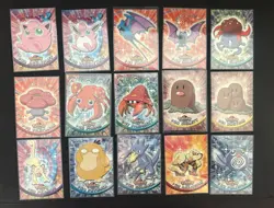 Lot of 42 Topps TV Animation Pokemon - Blue/black Logo - Image 2