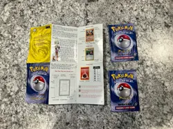 Pokemon Trading Card Game Rules Version 1 And 2 - Rulebook - 1999 Pokemon TCG - Image 1