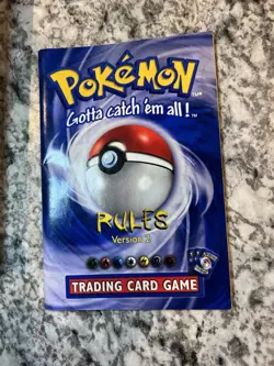 Pokemon Trading Card Game Rules Version 1 And 2 - Rulebook - 1999 Pokemon TCG - Image 2