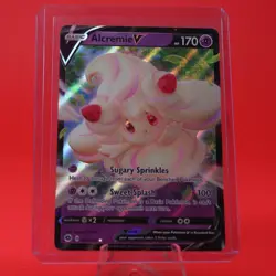 2020 Pokemon TCG Champion's Path Ultra Rare 022/073 Alcremie V - Image 1