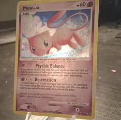 Pokemon Mew Secret Wonders #15/132 Holo Rare Holo 2007 MP Holo Bleed Swirl - Image 3